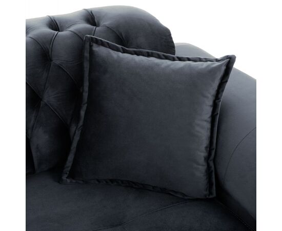 ΚΑΝΑΠΕΣ ΚΡΕΒΑΤΙ BENNINGTON ΤΡΙΘΕΣΙΟΣ ΜΑΥΡΟΣ HM3249.01 240x95x80 εκ. - ΚΑΝΑΠΕΔΕΣ-ΣΑΛΟΝΙΑ στο Milonadakis.gr