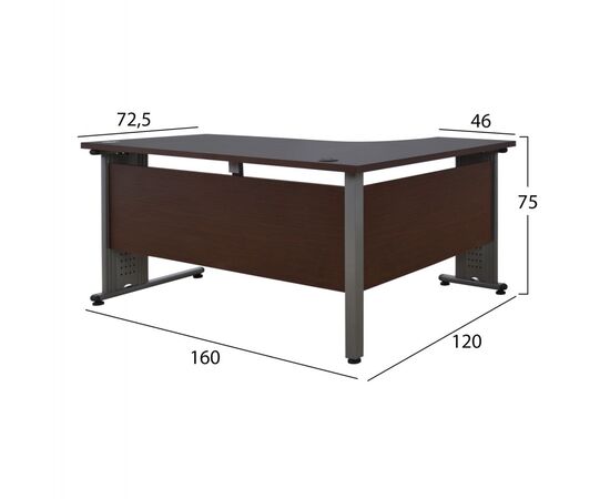 ΣΕΤ ΓΡΑΦΕΙΟΥ 3ΤΜΧ ΣΕ ΧΡΩΜΑ WENGE HM10203.02L - ΓΡΑΦΕΙΑ στο Milonadakis.gr