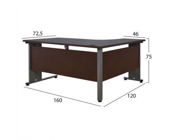 ΣΕΤ ΓΡΑΦΕΙΟΥ 3ΤΜΧ ΣΕ ΧΡΩΜΑ WENGE HM10204.02L - ΓΡΑΦΕΙΑ στο Milonadakis.gr