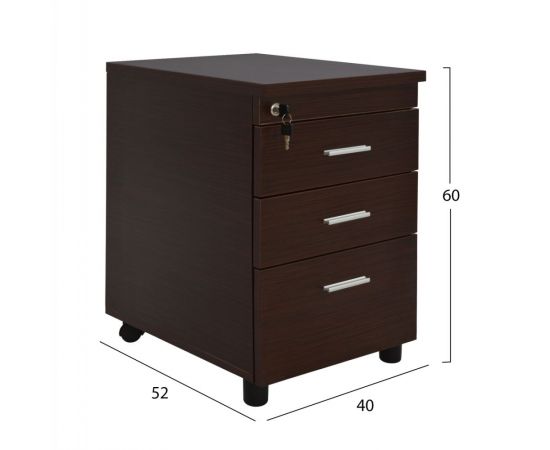 ΣΕΤ ΓΡΑΦΕΙΟΥ 3ΤΜΧ ΣΕ ΧΡΩΜΑ WENGE HM10204.02L - ΓΡΑΦΕΙΑ στο Milonadakis.gr