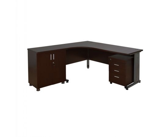 ΣΕΤ ΓΡΑΦΕΙΟΥ 3ΤΜΧ ΣΕ ΧΡΩΜΑ WENGE HM10204.02L - ΓΡΑΦΕΙΑ στο Milonadakis.gr