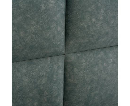 ΚΡΕΒΑΤΙ MILO ΑΠΟ ΠΡΑΣΙΝΟ ΥΦΑΣΜΑ τύπου NUBUCK HM646.27 ΓΙΑ ΣΤΡΩΜΑ 120x200 εκ. - ΚΡΕΒΑΤΙΑ στο Milonadakis.gr