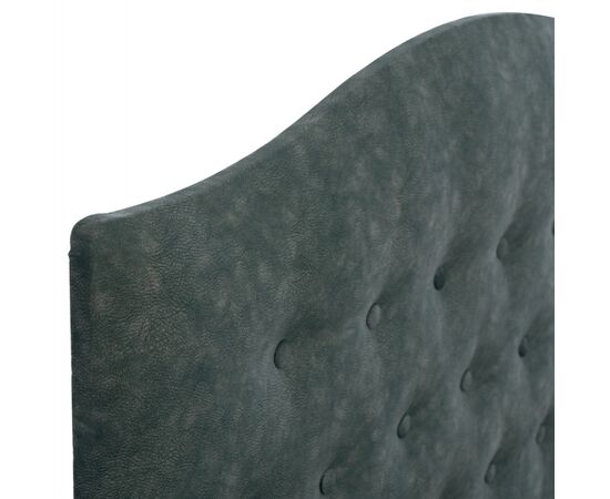 ΚΡΕΒΑΤΙ MALENA ΑΠΟ ΠΡΑΣΙΝΟ ΥΦΑΣΜΑ τύπου NUBUCK, HM647.27 ΓΙΑ ΣΤΡΩΜΑ 120x200 εκ. - ΚΡΕΒΑΤΙΑ στο Milonadakis.gr