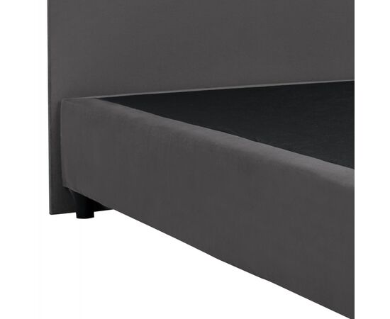 ΚΡΕΒΑΤΙ MALENA ΑΠΟ ΓΚΡΙ ΒΕΛΟΥΔΟ HM651.10 ΓΙΑ ΣΤΡΩΜΑ 90x200 εκ. - ΚΡΕΒΑΤΙΑ στο Milonadakis.gr