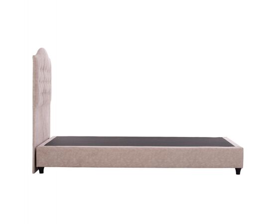 ΚΡΕΒΑΤΙ MALENA ΑΠΟ ΜΠΕΖ ΥΦΑΣΜΑ NUBUCK HM647.22 ΓΙΑ ΣΤΡΩΜΑ 120x200 εκ. - ΚΡΕΒΑΤΙΑ στο Milonadakis.gr