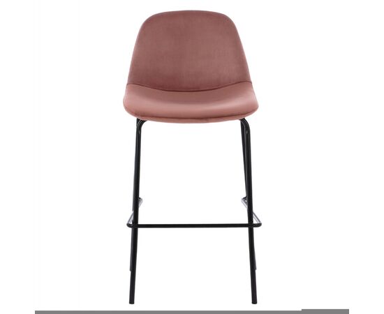 ΣΚΑΜΠΟ VINCENT HM9298.12 ΜΕΣ. ΥΨΟΥΣ ΣΑΠΙΟ ΜΗΛΟ ΒΕΛΟΥΔΟ ΜΕ ΜΕΤΑΛΛΙΚΑ ΠΟΔΙΑ 47x51x96 εκ. - ΣΚΑΜΠΟ ΜΠΑΡ στο Milonadakis.gr