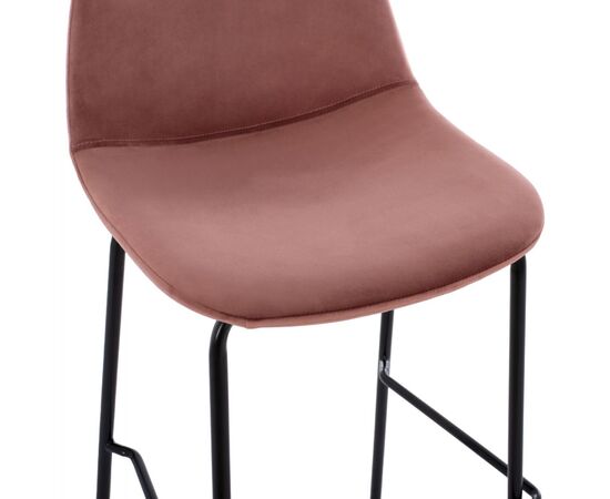 ΣΚΑΜΠΟ VINCENT HM9298.12 ΜΕΣ. ΥΨΟΥΣ ΣΑΠΙΟ ΜΗΛΟ ΒΕΛΟΥΔΟ ΜΕ ΜΕΤΑΛΛΙΚΑ ΠΟΔΙΑ 47x51x96 εκ. - ΣΚΑΜΠΟ ΜΠΑΡ στο Milonadakis.gr
