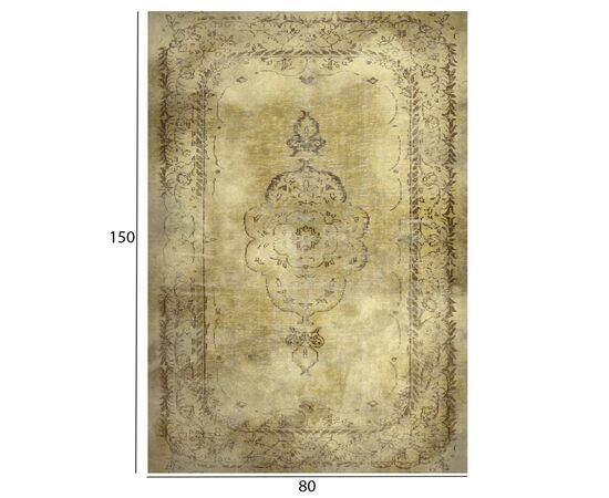 ΧΑΛΙ ΣΑΛΟΝΙΟΥ ΜΕ ΚΡΟΣΙΑ JOSIANE VINTAGE HM7676.03 ETHNIC ΧΡΥΣΟ 80X150 εκ. - ΣΠΙΤΙΟΥ στο Milonadakis.gr