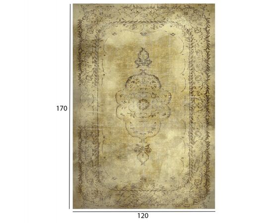 ΧΑΛΙ ΣΑΛΟΝΙΟΥ ΜΕ ΚΡΟΣΙΑ JOSIANE VINTAGE  HM7677.03 ΧΡΥΣΟ 120X170 εκ. - ΣΠΙΤΙΟΥ στο Milonadakis.gr