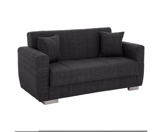 ΚΑΝΑΠΕΣ ΚΡΕΒΑΤΙ POLYA ΔΙΘΕΣΙΟΣ ΓΚΡΙ HM3241.03 150x84x88 εκ. - ΚΑΝΑΠΕΔΕΣ-ΣΑΛΟΝΙΑ στο Milonadakis.gr