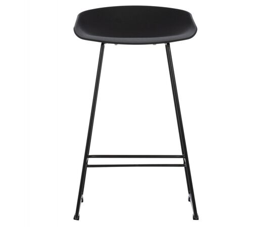 ΣΚΑΜΠΟ ΜΠΑΡ NAILA HM9299.02 ΜΑΥΡΟ ΜΕΣΑΙΟΥ ΥΨΟΥΣ 44x44x74Yεκ. - ΣΚΑΜΠΟ ΜΠΑΡ στο Milonadakis.gr