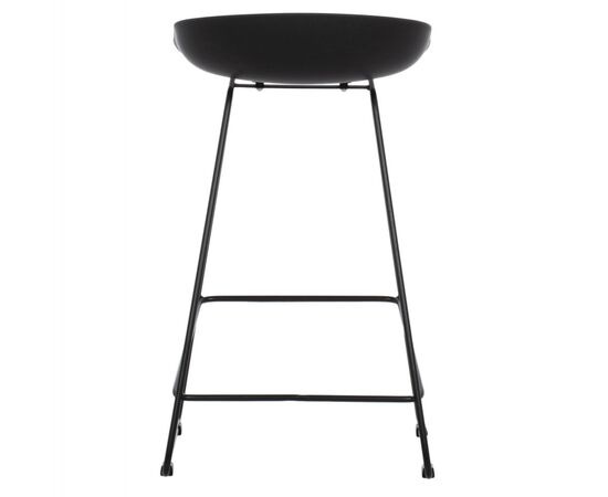 ΣΚΑΜΠΟ ΜΠΑΡ NAILA HM9299.02 ΜΑΥΡΟ ΜΕΣΑΙΟΥ ΥΨΟΥΣ 44x44x74Yεκ. - ΣΚΑΜΠΟ ΜΠΑΡ στο Milonadakis.gr