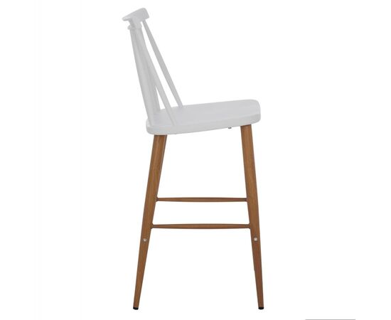 ΣΚΑΜΠΟ ΜΠΑΡ VANESSA HM9300.01 ΛΕΥΚΟ ΜΕΣΑΙΟΥ ΥΨΟΥΣ 43x45x97Υεκ. - ΣΚΑΜΠΟ ΜΠΑΡ στο Milonadakis.gr