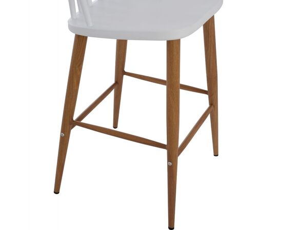 ΣΚΑΜΠΟ ΜΠΑΡ VANESSA HM9300.01 ΛΕΥΚΟ ΜΕΣΑΙΟΥ ΥΨΟΥΣ 43x45x97Υεκ. - ΣΚΑΜΠΟ ΜΠΑΡ στο Milonadakis.gr