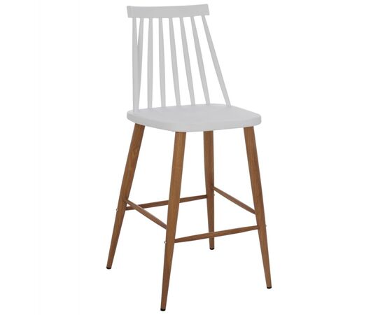 ΣΚΑΜΠΟ ΜΠΑΡ VANESSA HM9300.01 ΛΕΥΚΟ ΜΕΣΑΙΟΥ ΥΨΟΥΣ 43x45x97Υεκ. - ΣΚΑΜΠΟ ΜΠΑΡ στο Milonadakis.gr