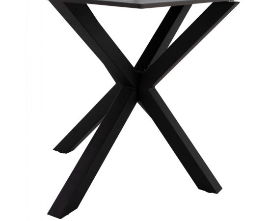ΤΡΑΠΕΖΙ ΤΡΑΠΕΖΑΡΙΑΣ SYNTEC HM9308.01 SINTERED STONE ΜΑΥΡΟ ΜΕΤΑΛΛΙΚΑ ΠΟΔΙΑ 160x90x75Y εκ. - ΤΡΑΠΕΖΙΑ ΚΟΥΖΙΝΑΣ στο Milonadakis.gr