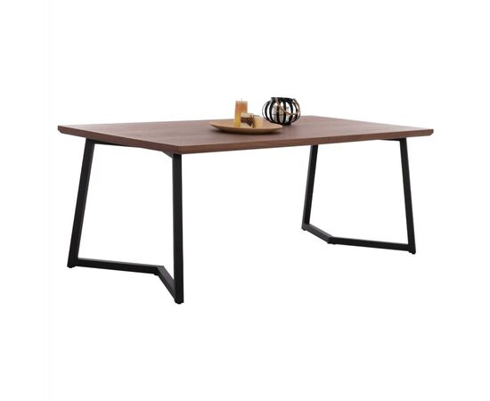 ΤΡΑΠΕΖΙ ΤΡΑΠΕΖΑΡΙΑΣ JAY HM9304.02 ΚΑΠΛΑΜΑΣ ΚΑΡΥΔΙΑΣ ΡΟΥΣΤΙΚ ΣΤΥΛ 200x100x75 εκ. - ΤΡΑΠΕΖΙΑ ΚΟΥΖΙΝΑΣ στο Milonadakis.gr
