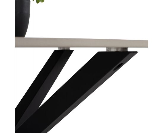 ΤΡΑΠΕΖΙ ΤΡΑΠΕΖΑΡΙΑΣ ΣΤΡΟΓΓΥΛΟ SYNTEC HM9309.02 SINTERED STONE ΛΕΥΚΟ ΜΕΤΑΛ.ΠΟΔΙΑ Φ115x75Y εκ. - ΤΡΑΠΕΖΙΑ ΚΟΥΖΙΝΑΣ στο Milonadakis.gr