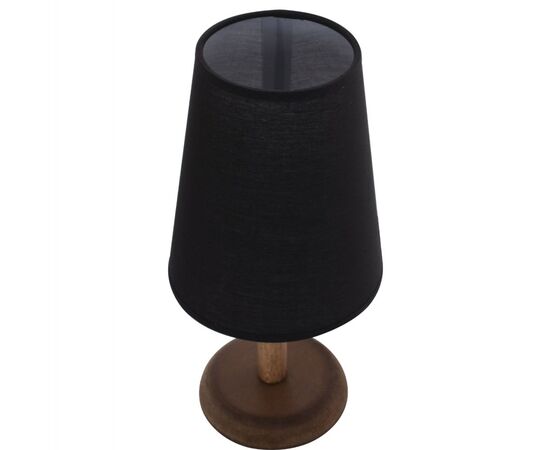 ΕΠΙΤΡΑΠΕΖΙΟ ΦΩΤΙΣΤΙΚΟ ΞΥΛΙΝΟ ΜΕ ΚΥΛΙΝΔΡΙΚΟ ΚΑΠΕΛΟ ΜΑΥΡΟ Φ15x34Yεκ.HM7692.01 - ΕΠΙΤΡΑΠΕΖΙΑ ΦΩΤΙΣΤΙΚΑ στο Milonadakis.gr
