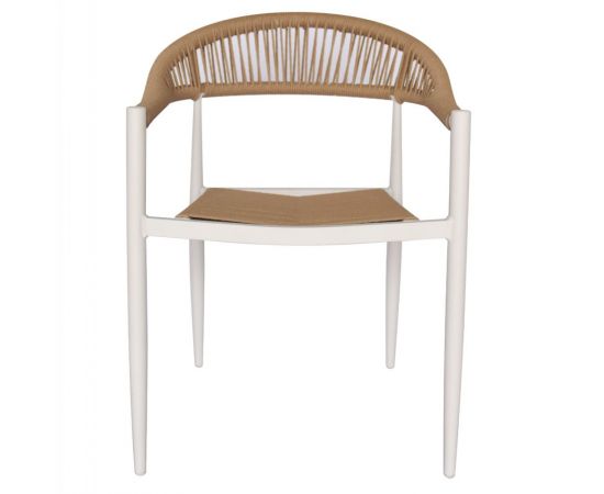 ΠΟΛΥΘΡΟΝΑ ΑΛΟΥΜΙΝΙΟΥ GRET HM5854.01 ΛΕΥΚΗ PE RATTAN ΜΠΕΖ 56x55,5x78Υεκ. - ΚΑΡΕΚΛΕΣ - ΠΟΛΥΘΡΟΝΕΣ στο Milonadakis.gr
