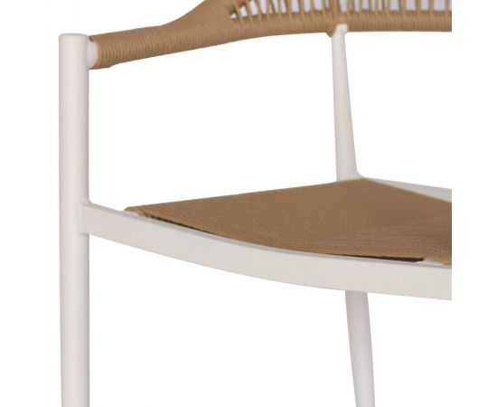ΠΟΛΥΘΡΟΝΑ ΑΛΟΥΜΙΝΙΟΥ GRET HM5854.01 ΛΕΥΚΗ PE RATTAN ΜΠΕΖ 56x55,5x78Υεκ. - ΚΑΡΕΚΛΕΣ - ΠΟΛΥΘΡΟΝΕΣ στο Milonadakis.gr