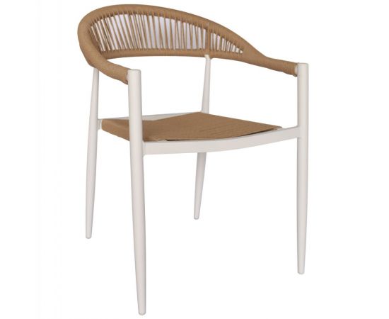 ΠΟΛΥΘΡΟΝΑ ΑΛΟΥΜΙΝΙΟΥ GRET HM5854.01 ΛΕΥΚΗ PE RATTAN ΜΠΕΖ 56x55,5x78Υεκ. - ΚΑΡΕΚΛΕΣ - ΠΟΛΥΘΡΟΝΕΣ στο Milonadakis.gr
