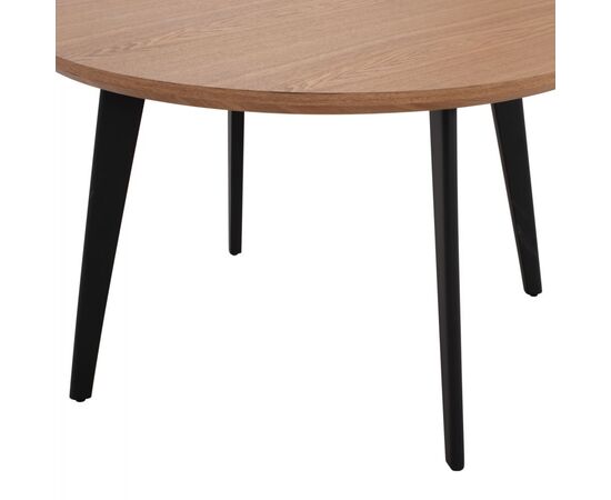ΤΡΑΠΕΖΙ LAGERT HM9306.01 ΣΤΡΟΓΓΥΛΟ ΜΕ ΚΑΠΛΑΜΑ ΔΡΥΟΣ ΣΕ ΣΤΥΛ ΡΟΥΣΤΙΚ Φ120x75Yεκ. - ΤΡΑΠΕΖΙΑ ΚΟΥΖΙΝΑΣ στο Milonadakis.gr