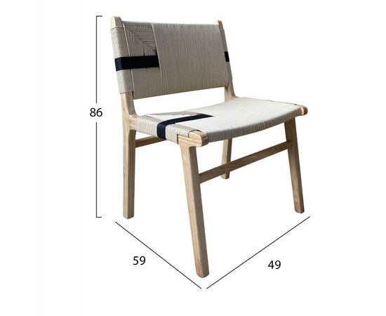 ΚΑΡΕΚΛΑ RUBBERWOOD ΚΑΙ ΣΧΟΙΝΙ ΣΕ ΦΥΣΙΚΟ RUSTIC 50x60x88Yεκ.HM9323.01 - ΚΑΡΕΚΛΕΣ - ΠΟΛΥΘΡΟΝΕΣ ΕΣ. στο Milonadakis.gr