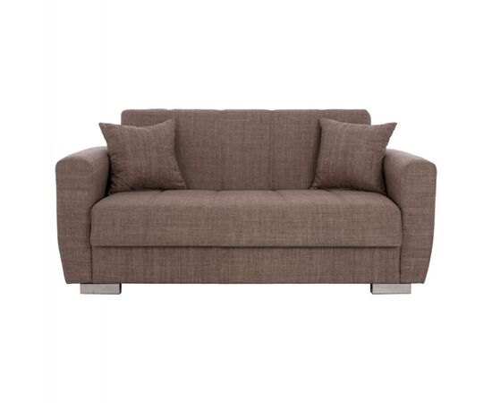 ΚΑΝΑΠΕΣ ΚΡΕΒΑΤΙ POLYA ΔΙΘΕΣΙΟΣ ΚΑΦΕ HM3241.02 150x84x88 εκ. - ΚΑΝΑΠΕΔΕΣ-ΣΑΛΟΝΙΑ στο Milonadakis.gr