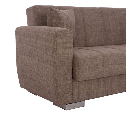 ΚΑΝΑΠΕΣ ΚΡΕΒΑΤΙ POLYA ΔΙΘΕΣΙΟΣ ΚΑΦΕ HM3241.02 150x84x88 εκ. - ΚΑΝΑΠΕΔΕΣ-ΣΑΛΟΝΙΑ στο Milonadakis.gr