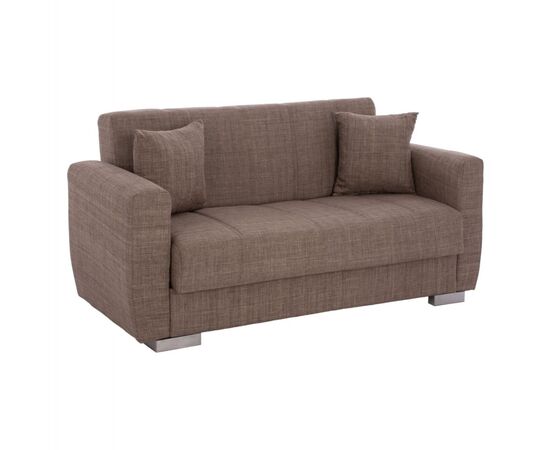 ΚΑΝΑΠΕΣ ΚΡΕΒΑΤΙ POLYA ΔΙΘΕΣΙΟΣ ΚΑΦΕ HM3241.02 150x84x88 εκ. - ΚΑΝΑΠΕΔΕΣ-ΣΑΛΟΝΙΑ στο Milonadakis.gr