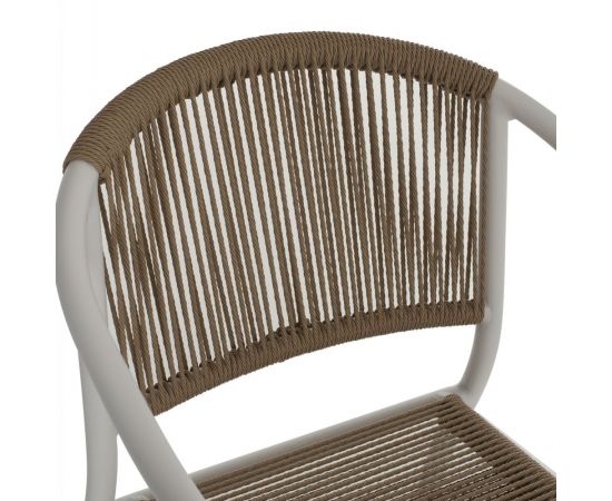 ΠΟΛΥΘΡΟΝΑ ΑΛΟΥΜΙΝΙΟΥ ΛΕΥΚΟ ΜΕ PE RATTAN WICKER HM5856.01 57x63x80Yεκ. - ΚΑΡΕΚΛΕΣ - ΠΟΛΥΘΡΟΝΕΣ στο Milonadakis.gr
