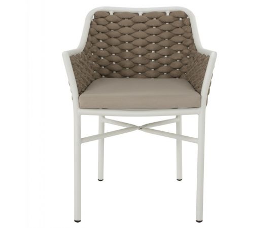 ΠΟΛΥΘΡΟΝΑ HM5858.02 ΛΕΥΚΗ ΜΕ ΣΧΟΙΝΙ ΜΠΕΖ 56x58x76Yεκ. - ΚΑΡΕΚΛΕΣ - ΠΟΛΥΘΡΟΝΕΣ στο Milonadakis.gr