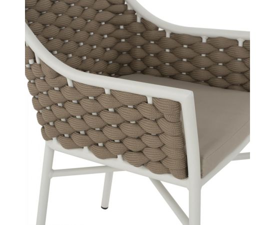 ΠΟΛΥΘΡΟΝΑ HM5858.02 ΛΕΥΚΗ ΜΕ ΣΧΟΙΝΙ ΜΠΕΖ 56x58x76Yεκ. - ΚΑΡΕΚΛΕΣ - ΠΟΛΥΘΡΟΝΕΣ στο Milonadakis.gr