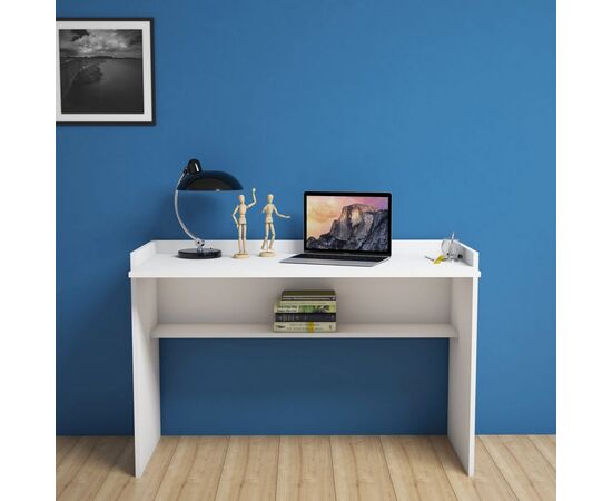ΓΡΑΦΕΙΟ ΜΕΛΑΜΙΝΗΣ ΛΕΥΚΟ 118x58x80Υεκ.HM9227.11 - ΓΡΑΦΕΙΑ στο Milonadakis.gr