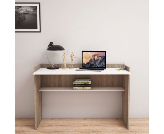 ΓΡΑΦΕΙΟ ΜΕΛΑΜΙΝΗΣ SONAMA ΛΕΥΚΟ 118x58x80Υεκ.HM9227.12 - ΓΡΑΦΕΙΑ στο Milonadakis.gr