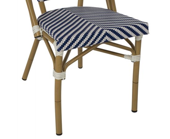 ΚΑΡΕΚΛΑ BAMBOO LOOK ΜΠΛΕ-ΛΕΥΚΟ HM5860.02 46x56x88Y εκ. - ΚΑΡΕΚΛΕΣ - ΠΟΛΥΘΡΟΝΕΣ στο Milonadakis.gr