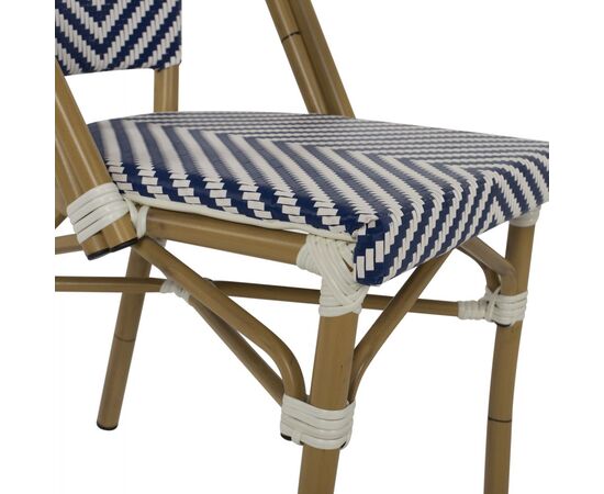 ΚΑΡΕΚΛΑ BAMBOO LOOK ΜΠΛΕ-ΛΕΥΚΟ HM5860.02 46x56x88Y εκ. - ΚΑΡΕΚΛΕΣ - ΠΟΛΥΘΡΟΝΕΣ στο Milonadakis.gr