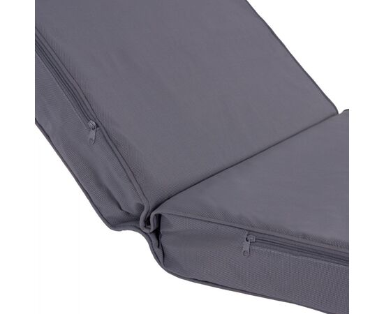 ΜΑΞΙΛΑΡΙ ΞΑΠΛΩΣΤΡΑΣ TEXTILENE 600gr/m2 SIFNOS ΓΚΡΙ HM11237.30T 194x70x11Yεκ. - ΜΑΞΙΛΑΡΙΑ στο Milonadakis.gr