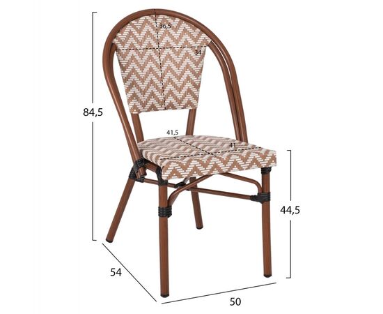 ΚΑΡΕΚΛΑ BAMBOO LOOK ΣΕ ΚΑΦΕ ΚΑΙ ΜΠΕΖ-ΛΕΥΚΗ ΕΠΕΝΔΥΣΗ HM5860.03 50x54x84,5Yεκ. - ΚΑΡΕΚΛΕΣ - ΠΟΛΥΘΡΟΝΕΣ στο Milonadakis.gr