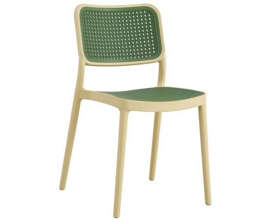 ΚΑΡΕΚΛΑ ΠΟΛΥΠΡΟΠΥΛΕΝΙΟΥ MEKO HM5934.04 ΜΠΕΖ ΜΕ OLIVE GREEN ΨΑΘΑ 41x49x102Υ εκ. - ΚΑΡΕΚΛΕΣ - ΠΟΛΥΘΡΟΝΕΣ στο Milonadakis.gr