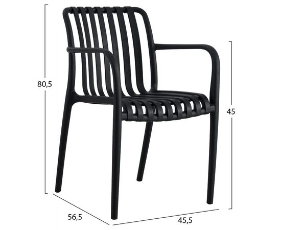 ΠΟΛΥΘΡΟΝΑ ΠΟΛΥΠΡΟΠΥΛΕΝΙΟΥ TIPPY HM5940.02 ΜΑΥΡΗ 55x55x81Υεκ. - ΚΑΡΕΚΛΕΣ - ΠΟΛΥΘΡΟΝΕΣ στο Milonadakis.gr