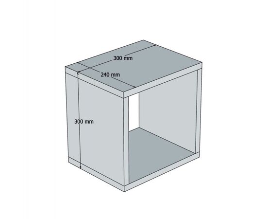 ΣΕΤ ΡΑΦΙΑ ΤΟΙΧΟΥ 5ΤΜΧ ΜΕΛΑΜΙΝΗΣ HM9519.05 ΜΠΛΕ 30x30x24Y εκ. - ΡΑΦΙΑ ΤΟΙΧΟΥ στο Milonadakis.gr