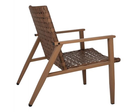 ΠΟΛΥΘΡΟΝΑ FELIPE HM5868.01 ΜΕΤΑΛΛΟ ΟΨΗ ΞΥΛΟΥ & RATTAN ΔΕΡΜΑ-LOOK 63,5x75,5x77εκ. - ΚΑΡΕΚΛΕΣ - ΠΟΛΥΘΡΟΝΕΣ ΕΣ. στο Milonadakis.gr