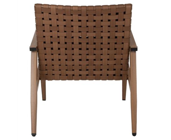 ΠΟΛΥΘΡΟΝΑ FELIPE HM5868.01 ΜΕΤΑΛΛΟ ΟΨΗ ΞΥΛΟΥ & RATTAN ΔΕΡΜΑ-LOOK 63,5x75,5x77εκ. - ΚΑΡΕΚΛΕΣ - ΠΟΛΥΘΡΟΝΕΣ ΕΣ. στο Milonadakis.gr