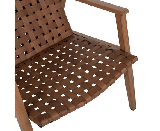 ΠΟΛΥΘΡΟΝΑ FELIPE HM5868.01 ΜΕΤΑΛΛΟ ΟΨΗ ΞΥΛΟΥ & RATTAN ΔΕΡΜΑ-LOOK 63,5x75,5x77εκ. - ΚΑΡΕΚΛΕΣ - ΠΟΛΥΘΡΟΝΕΣ ΕΣ. στο Milonadakis.gr
