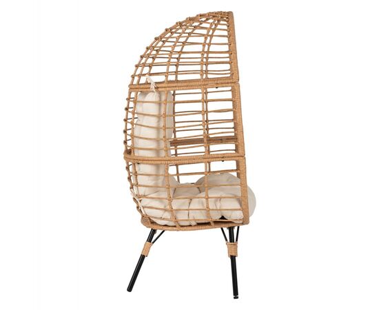 ΠΟΛΥΘΡΟΝΑ Τ.ΦΩΛΙΑ RATTAN HM5869.01 ΜΕΤΑΛ. ΠΟΔΙΑ ΜΑΥΡΑ 77x72x148 εκ. - ΚΑΡΕΚΛΕΣ - ΠΟΛΥΘΡΟΝΕΣ στο Milonadakis.gr