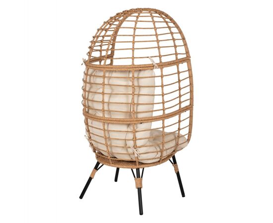 ΠΟΛΥΘΡΟΝΑ Τ.ΦΩΛΙΑ RATTAN HM5869.01 ΜΕΤΑΛ. ΠΟΔΙΑ ΜΑΥΡΑ 77x72x148 εκ. - ΚΑΡΕΚΛΕΣ - ΠΟΛΥΘΡΟΝΕΣ στο Milonadakis.gr
