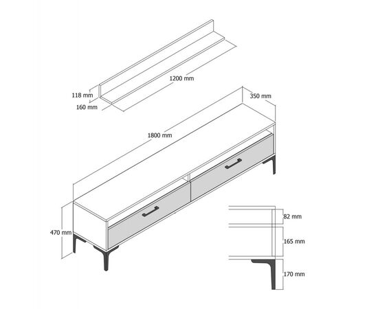 ΣΥΝΘΕΣΗ ΣΑΛΟΝΙΟΥ ΜΕΛΑΜΙΝΗΣ 2ΤΜΧ ΚΑΡΥΔΙ-WHITE MARBLE HM11855.02 - ΣΥΝΘΕΣΕΙΣ ΣΑΛΟΝΙΟΥ στο Milonadakis.gr