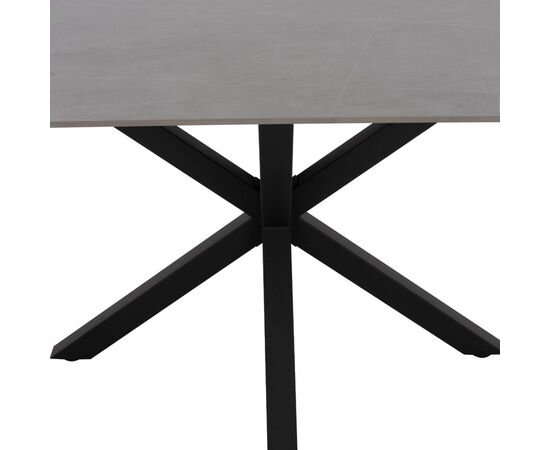 ΤΡΑΠΕΖΙ ΤΡΑΠΕΖΑΡΙΑΣ SYNTEC HM9308.03 SINTERED STONE ΓΚΡΙ ΜΕΤΑΛΛΙΚΑ ΠΟΔΙΑ 160x90x75Υεκ. - ΤΡΑΠΕΖΙΑ ΚΟΥΖΙΝΑΣ στο Milonadakis.gr